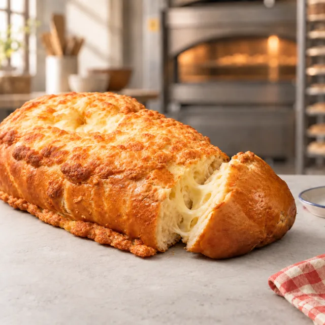Pan familiar con queso