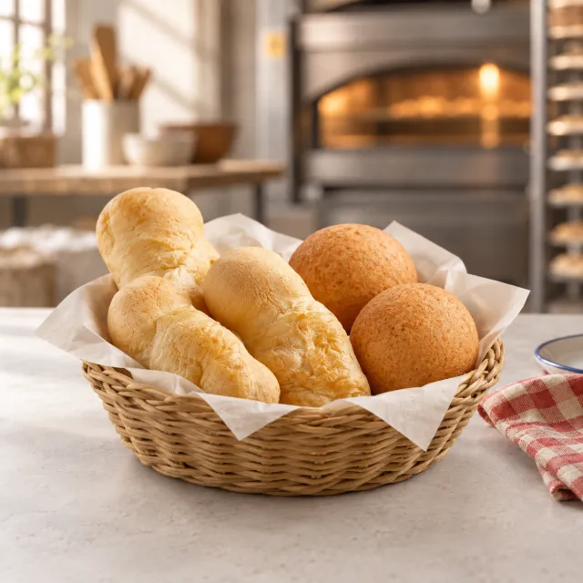 Promoción: 2 pan de yuca + 2 buñuelos